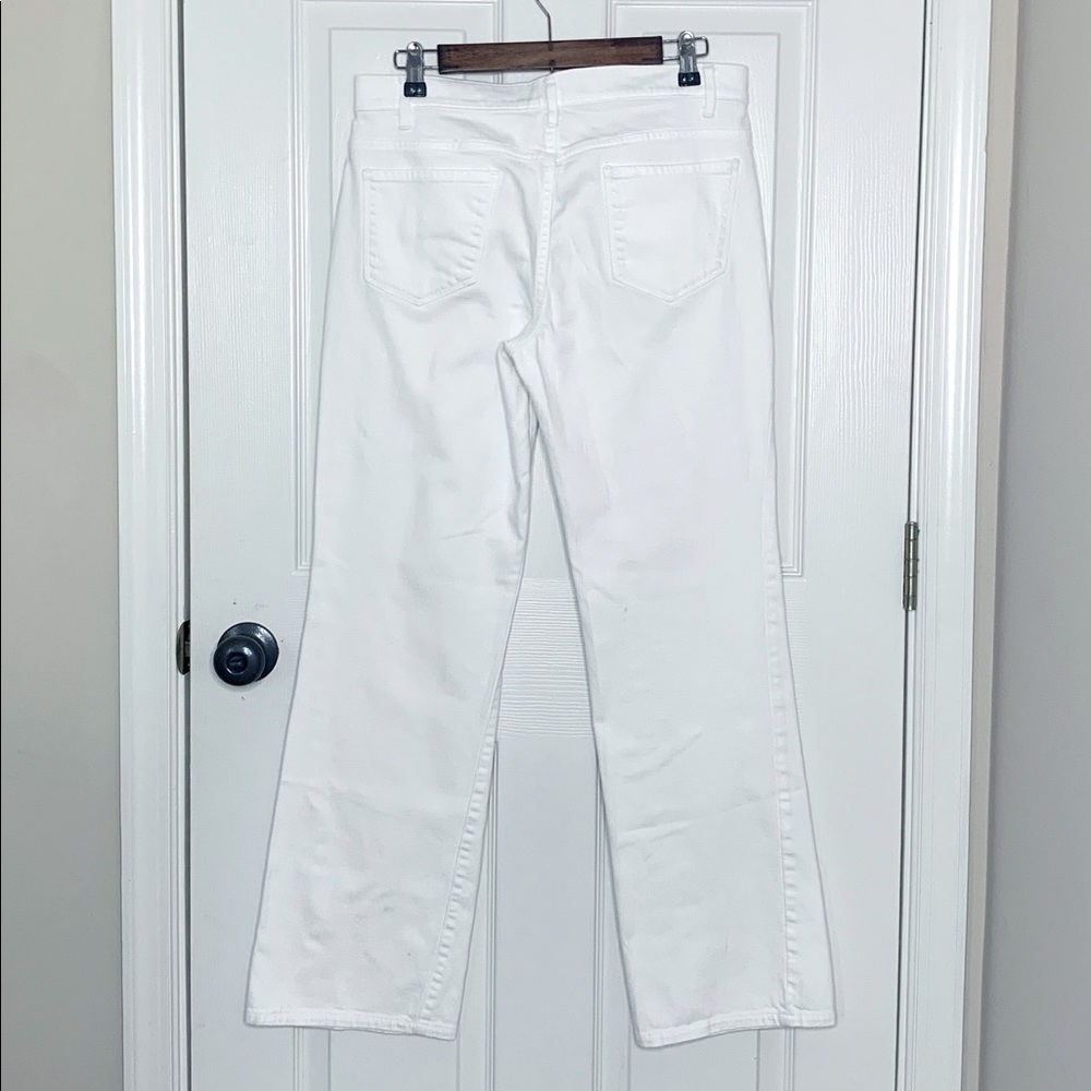 Talbots White Bootcut Jeans NWOT Size 6 - Picture 4 of 8